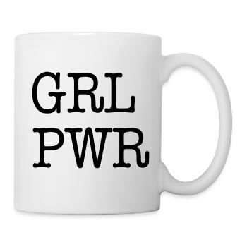 GRLPWR - Tasse - Weiß - Rechts