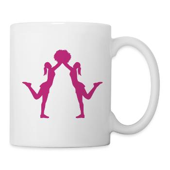 Cheerleader - Tasse - Weiß - Rechts