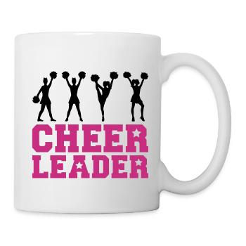 Cheerleader - Tasse - Weiß - Rechts