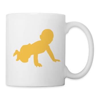 Bébé - Mug blanc - blanc - Droite