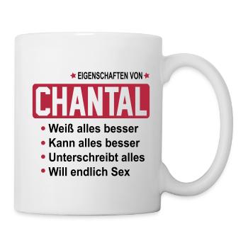 chantal - Tasse - Weiß - Rechts
