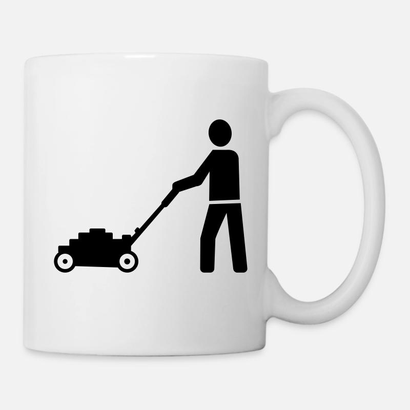 Lawn mower - Mug - white