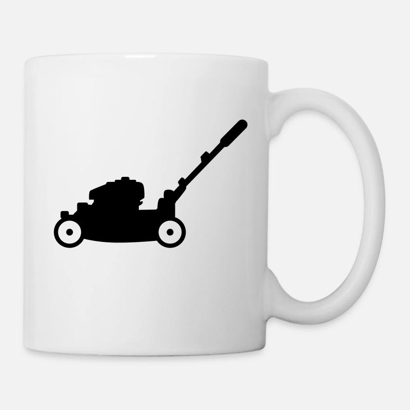 Lawn mower - Mug - white