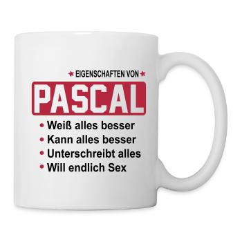 pascal - Tasse - Weiß - Rechts