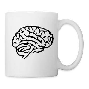 Brain - Mug - white - Right