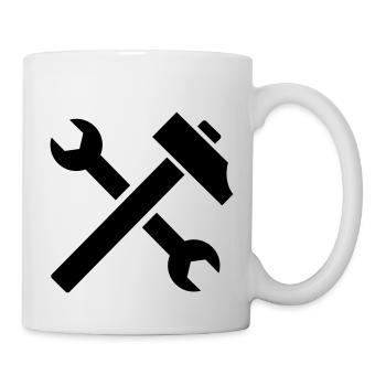 Werkzeug - Tasse - Weiß - Rechts
