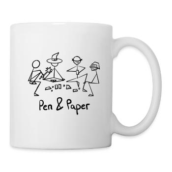 Pen & Paper - Mug - white - Right