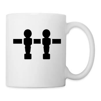 Tischkicker - Tasse - Weiß - Rechts