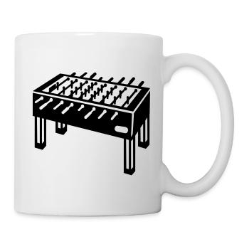 Tischkicker - Tasse - Weiß - Rechts