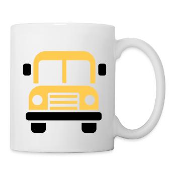 Bus - Tasse - Weiß - Rechts