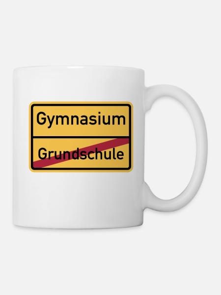Gymnasium - Tasse - Weiß