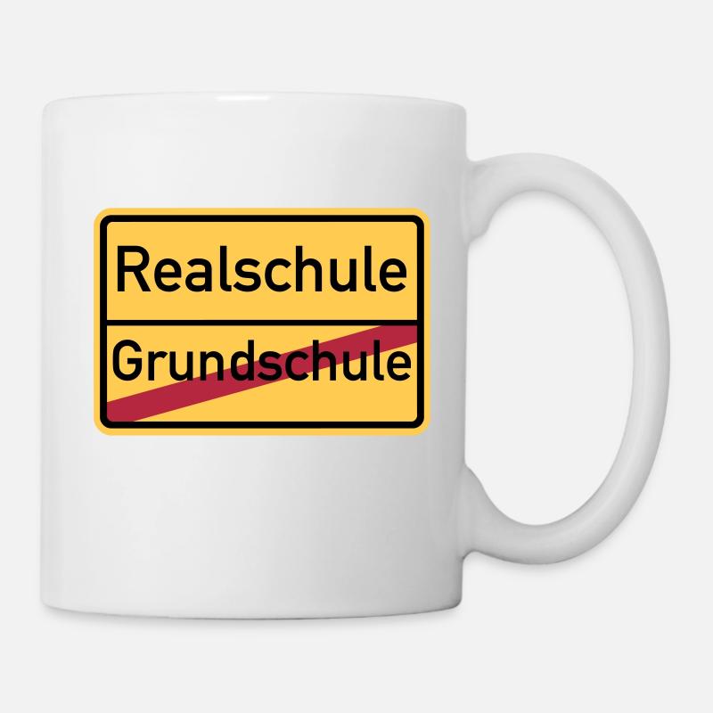 Realschule - Tasse - Weiß