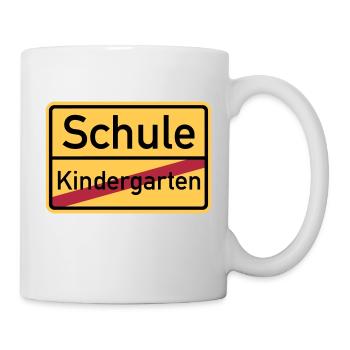 Schule - Tasse - Weiß - Rechts