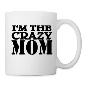 I'm the crazy Mom - Mug blanc - blanc - Droite
