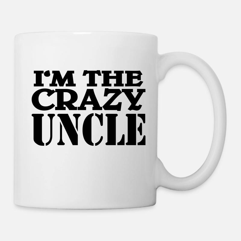 I'm the crazy Uncle - Tasse - Weiß