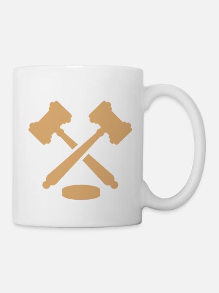 Richter - Tasse - Weiß