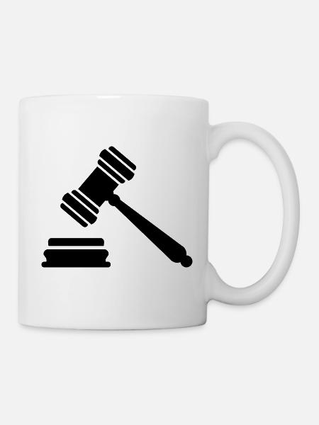 Richter - Tasse - Weiß