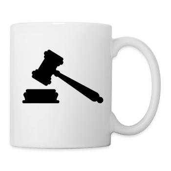 Juge - Mug blanc - blanc - Droite