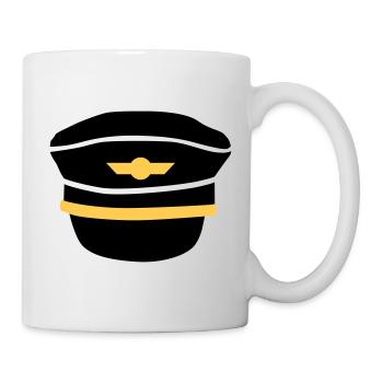 Pilote - Mug blanc - blanc - Droite