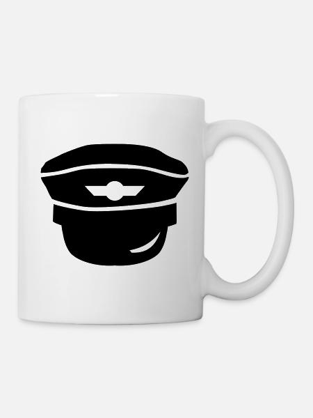 Pilot - Tasse - Weiß