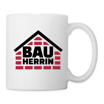 Bauherrin - Tasse - Weiß - Rechts