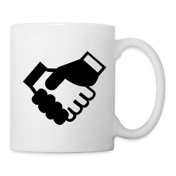 Hands - Mug - white - Right