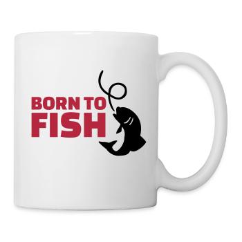 Born to Fish - Mug - white - Right