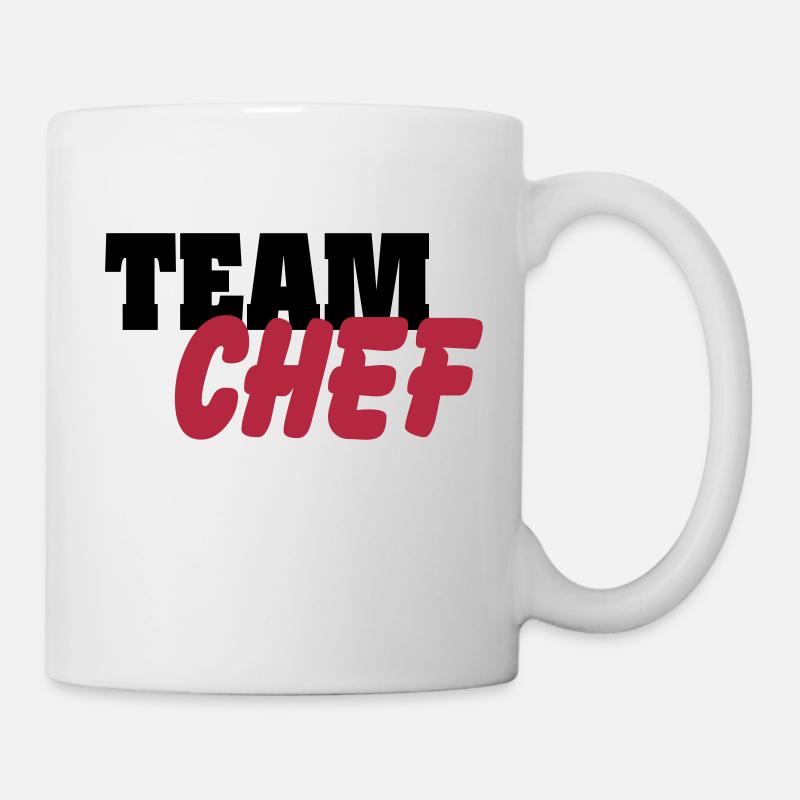 Team Chef - Tasse - Weiß