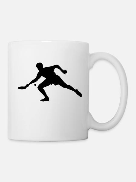 Tischtennis - Tasse - Weiß