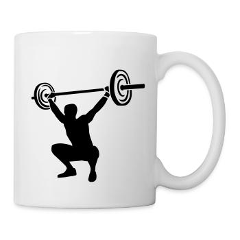 Weightlifting - Mug - white - Right