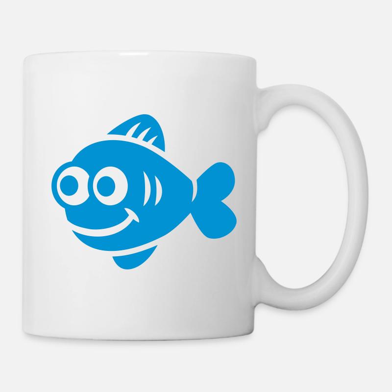 Fisch - Tasse - Weiß