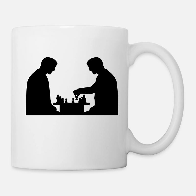 Échecs - Mug blanc - blanc