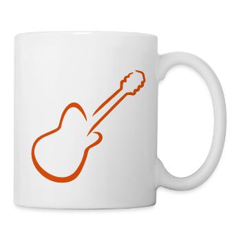 Guitar - Mug - white - Right