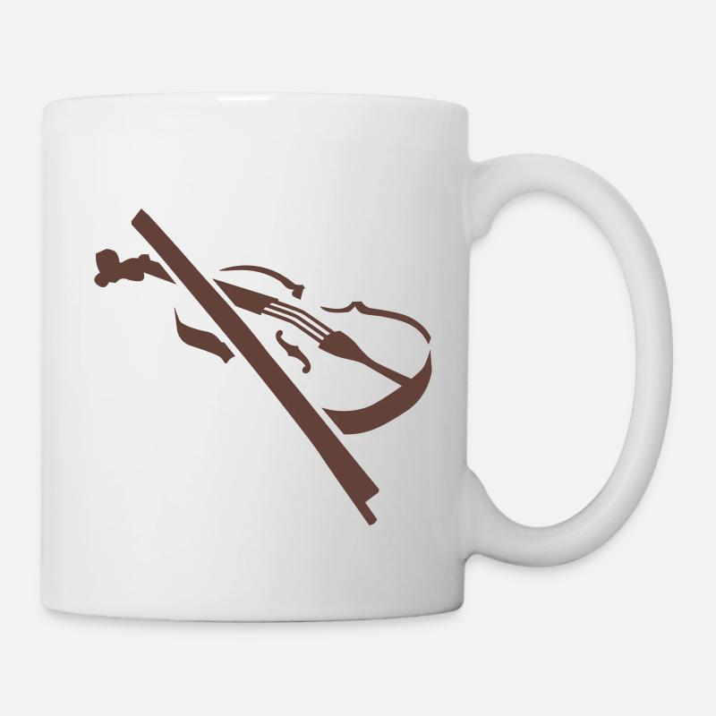 Violon - Mug blanc - blanc