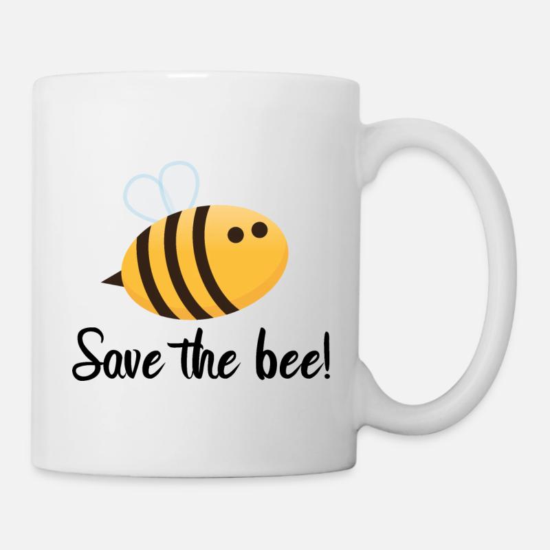 Save the bee ! - Mug blanc - blanc
