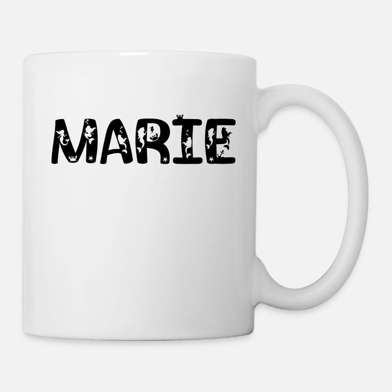 Marie prénom cadeau pour l'accouchement - Mug blanc - blanc