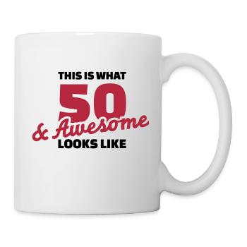 50 Birthday - Mug - white - Right