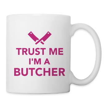 Fleischer - Tasse - Weiß - Rechts