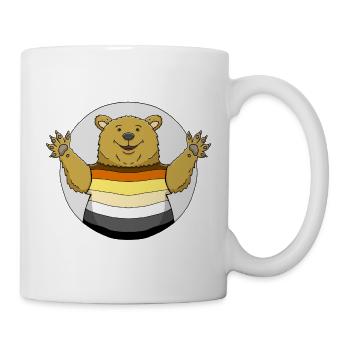 Gay Bear - the motive for gay bears - Mug - white - Right