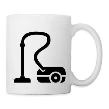 Staubsauger - Tasse - Weiß - Rechts