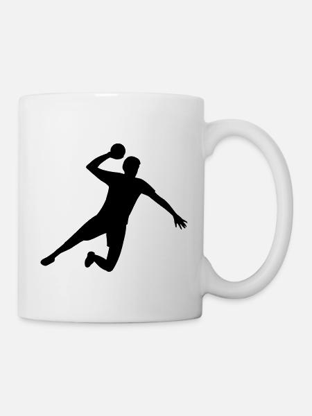 Handball - Mug blanc - blanc