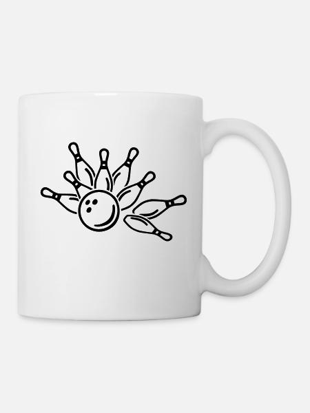 Bowling - Mug - white