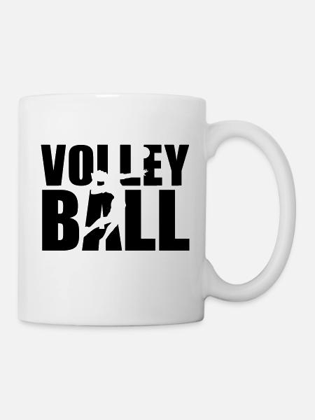 Volleyball - Mug blanc - blanc