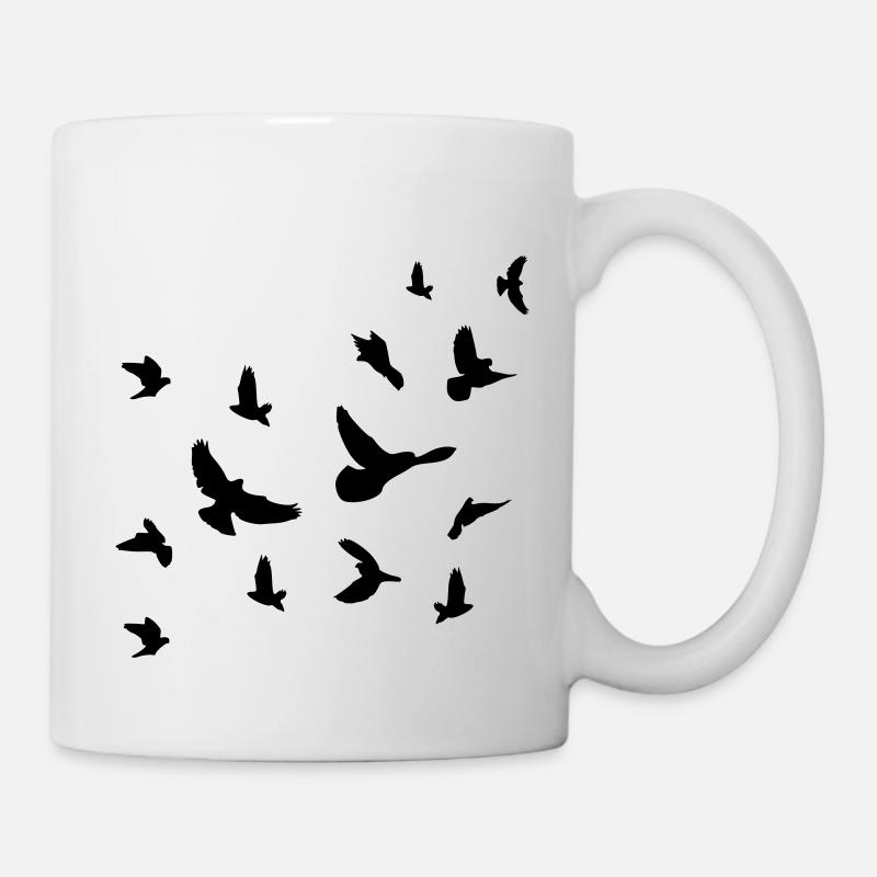 Birds - Mug - white