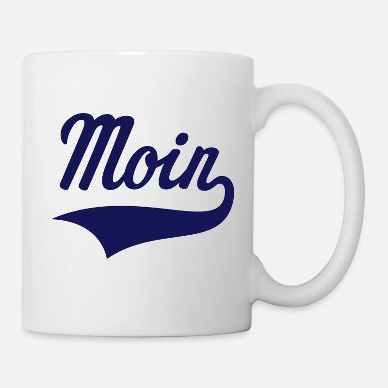Moin - Tasse - Weiß