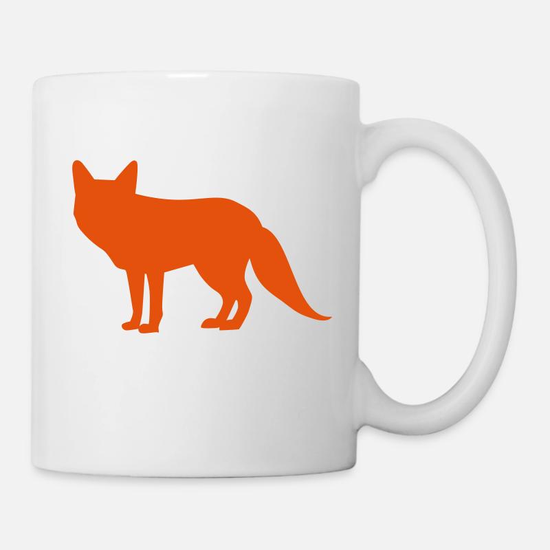 Fuchs - Tasse - Weiß