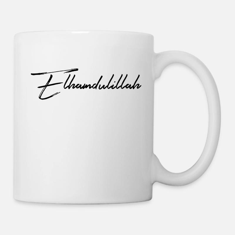 elhamdulillah - Mug blanc - blanc