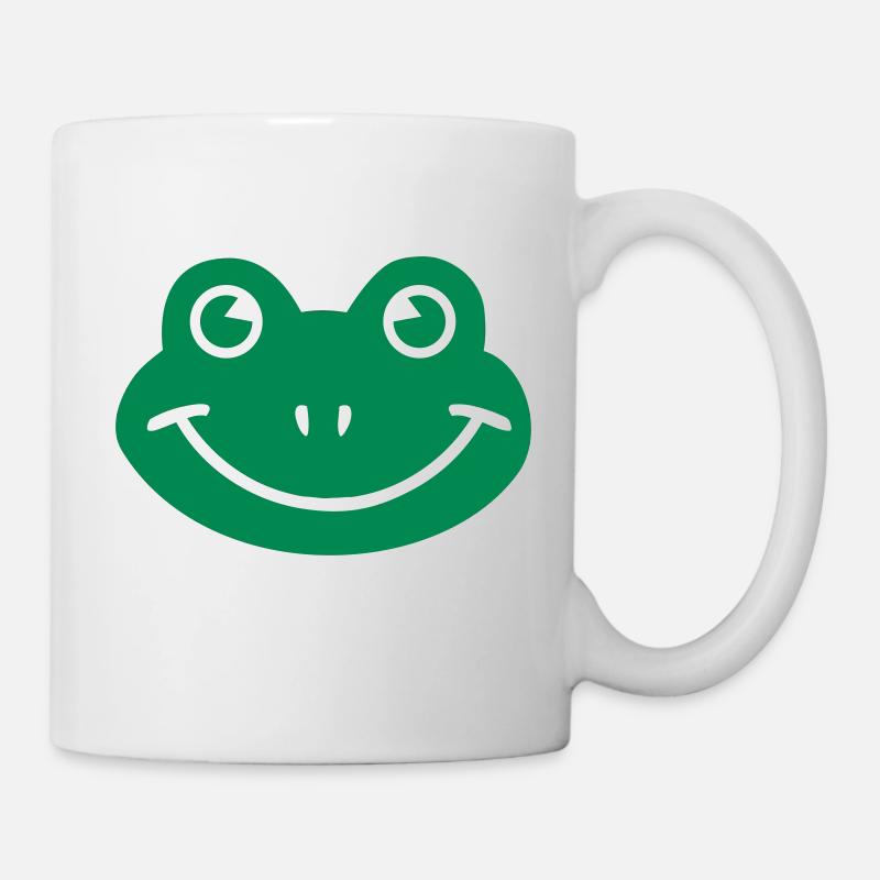 Frosch - Tasse - Weiß