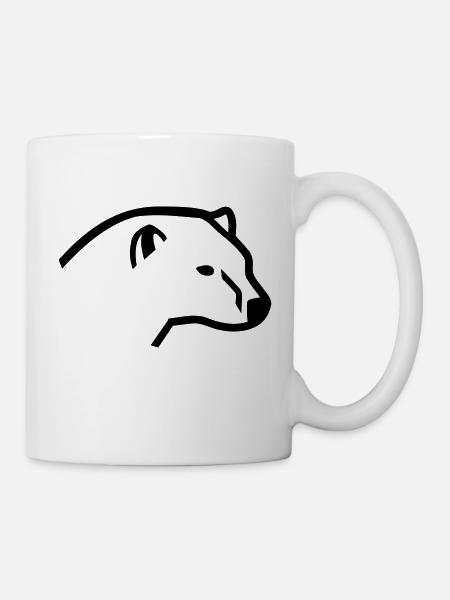 Eisbär - Tasse - Weiß