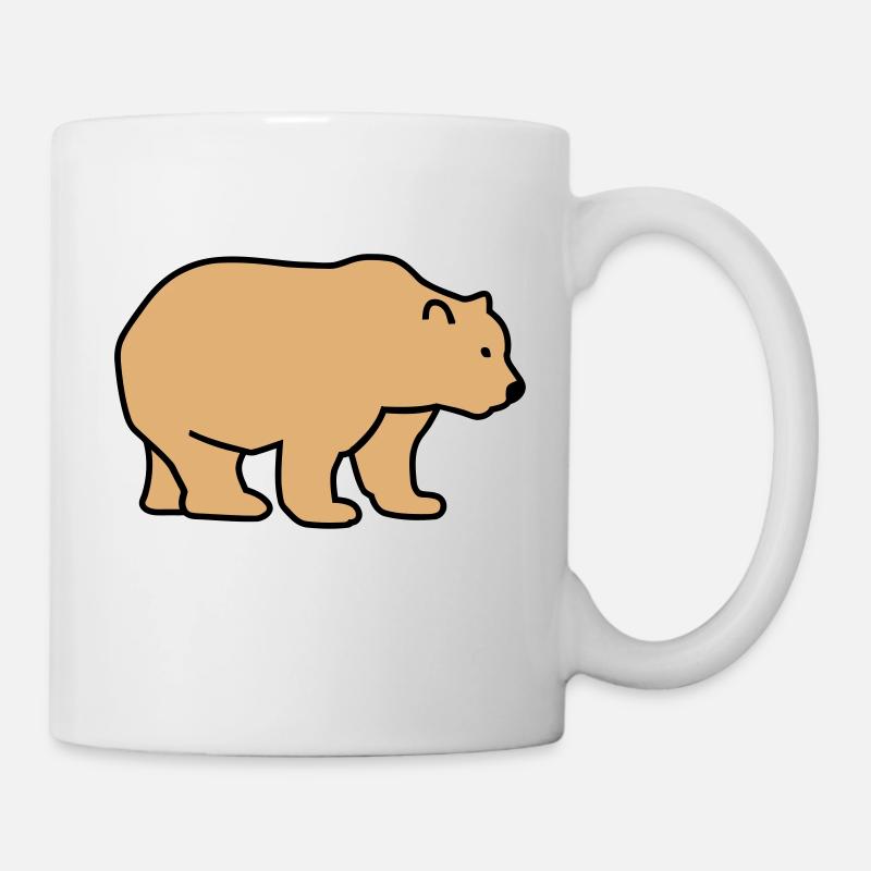 Bär - Tasse - Weiß